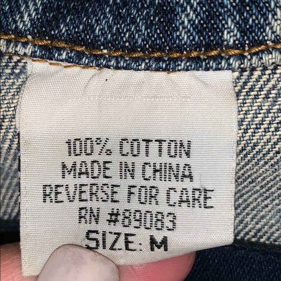 Distressed Jean Jacket - Picture 5 of 6